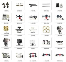 For Hobby plus 4WD 1/18 CR18P RC Rock Crawler Car Alloy Upgraded Parts Black