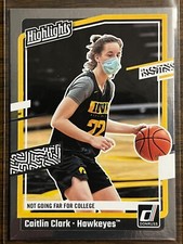 2024 Panini #H5 Caitlin Clark Collection Iowa Hawkeyes Metalized