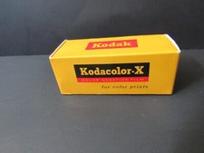Sealed  Frozen KODAK Kodacolor-X Color Negative Film CX 120 Print Exp 7/72 NOS