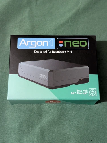 Argon NEO Raspberry Pi 4 Quality Case Aluminum Shell Enclosure Sliding Magnetic
