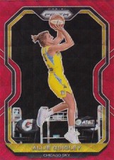 2021 Prizm WNBA Allie Quigley Red Wave #17 Sky  PWE