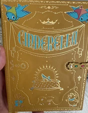 Disney Parks Cinderella Storybook Style Journal Blank Book NEW Compact Size