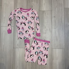 Little Sleepies 7/8 Penguin Bamboo Pajama Set Top  Bottoms