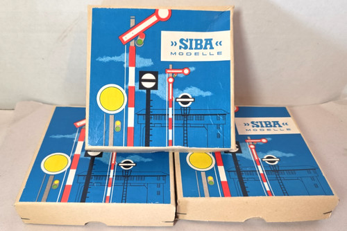PIKO SIBA Modelos Forma Señal Principal 1 Bandera 5410/519/00011 Escala Ho 1:87 Lote de 3 | Condition: New