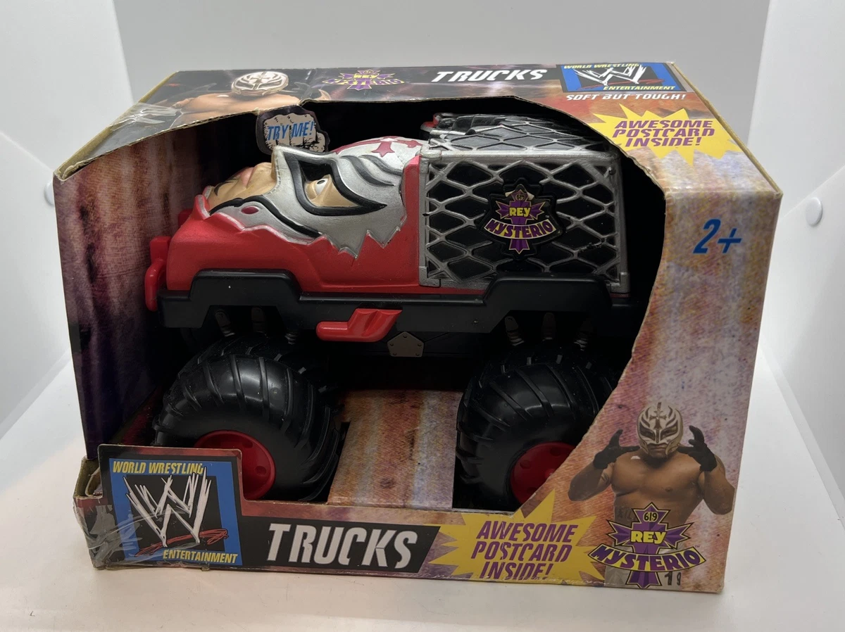 WWE Trucks Rey Mysterio Jr Electronic Talking Truck 2006 Wrestling Toy Works