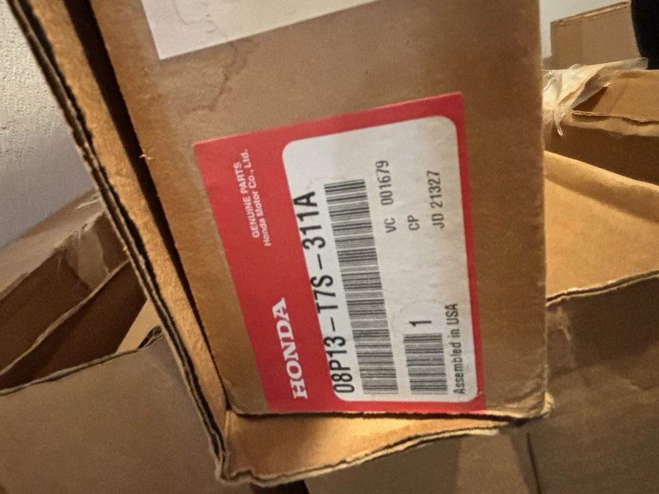 Tapetes de assoalho Honda HRV 2018-22, parede alta para todas as estações, 08P13-T7S311A fabricante de equipamento original novos na caixa - Imagem 4 de 4