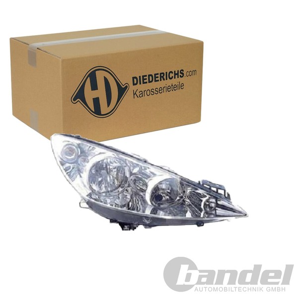 Diederichs Halogen Scheinwerfer Mit Lwr-Motor Rechts FüR Peugeot 308 | 4235080-image