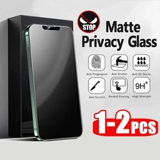 Matte Privacy Anti Peep Tempered Glass For iPhone Screen Protectors