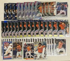 2020 Topps Bowman Panini Abraham Toro Houston Astros 57 Card Rookie Lot