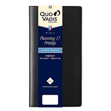 Quo Vadis 2026 Edition Diary Planning 17 Prestige/Ampara Weekly Vertical Planner