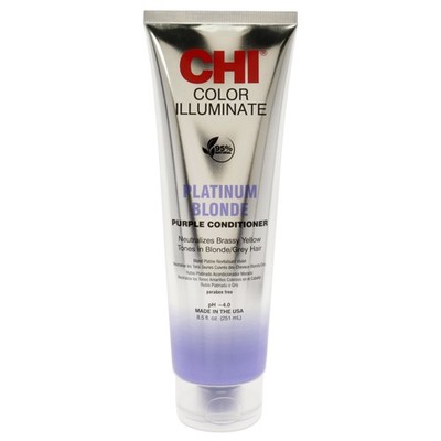 Ionic Color Illuminate Conditioner - Platinum Blonde by CHI for Unisex - 8.5 oz