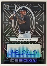2022 Obsidian - Gabriel Arias (RC) Auto Electric Etch Carolina Blue #OA-GA