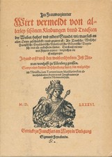 Amman, Frauentrachtenbuch. [Faksimileausgabe.]