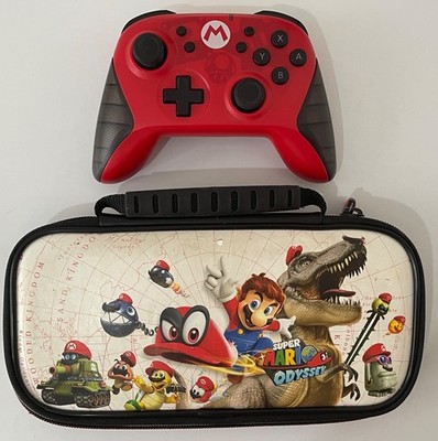 Nintendo Switch Mario Set | Hori Wireless Controller + Travel Case Tasche