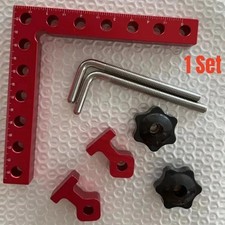 Aluminum Alloy Metal Corner Clamps For Woodworking Positioning 90 Degree 140mm