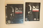 The Godfather The Don's Edition (Sony PlayStation 3, 2007) With Booklet Manual