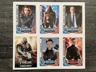 Topps Hero Attax Thor The Dark World Uncut Trading Card Sheet (5)