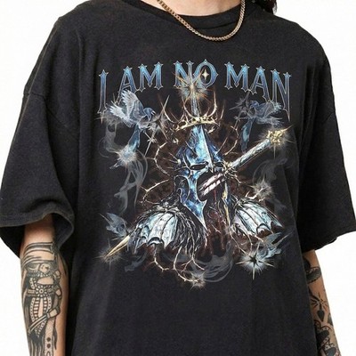 I Am No Man Eowyn Shirt, Fantasy Book Quote T-Shirt, Feminist Apparel, Book Gift