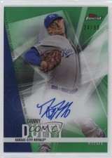 2017 Topps Finest Auto Green Refractor 24/99 Danny Duffy #FA-DD Auto 0w3