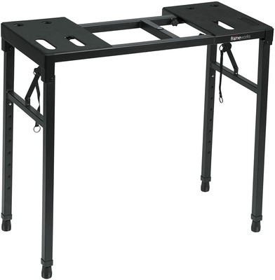 Gator Frameworks GFW-UTILITY-TBL Keyboard and Audio  Utility DJ Mixer Table NEW