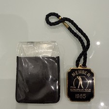 Member PGA European Tour 1985 Official Badge