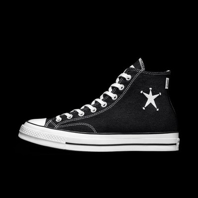 STUSSY X CONVERSE CHUCK TAYLOR ALL STAR 70 HIGH[BLACK]