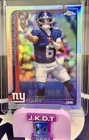 New Listing2025 Topps Chrome Jaxson Dart Rookie Silver Refractor #306 New York Giants RC