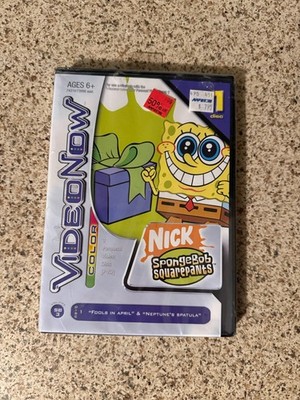 New sealed VideoNow Color SpongeBob SquarePants SB3 Fools April Neptune Spatula