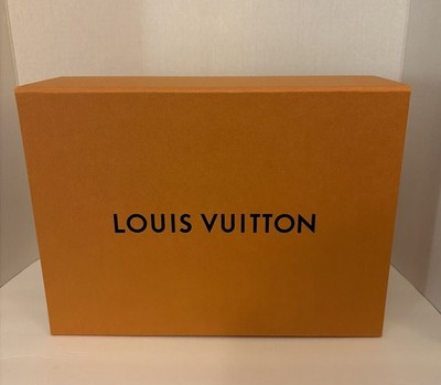 Louis Vuitton EMPTY Magnetic Box Orange 14  x 10.25 x 5 