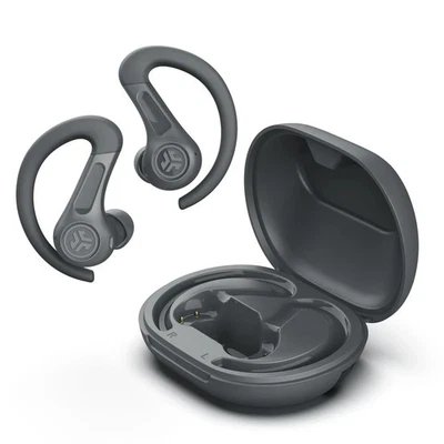 JLAB AUDIO JLab JBuds Sport ANC 4 Bluetooth Earbuds, Sporthook, Fitness & Gym [Excellent]