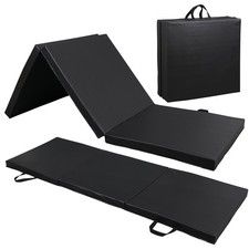 2 Inch Thick Tri-Fold Folding Gym Mat for Home Workout Yoga MMA Stretching