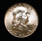 CH UNC 1955 BUGS BUNNY FRANKLIN HALF DOLLAR OLD U.S. TYPE COIN