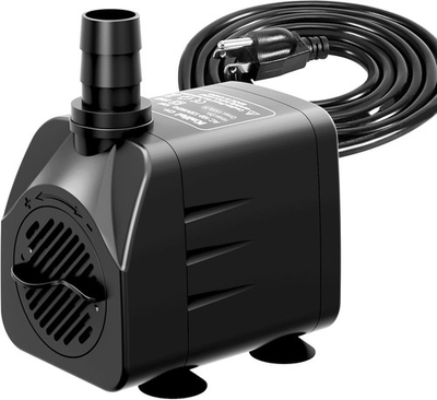 #ad 400GPH Submersible WaterPump 1500L H25W Ultra Quiet FountainPump with 6.5ft Hi $35.99