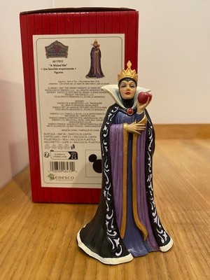 Jim Shore Disney Traditions - Snow White Evil Queen - ''A Wicked Bite'' #6017855