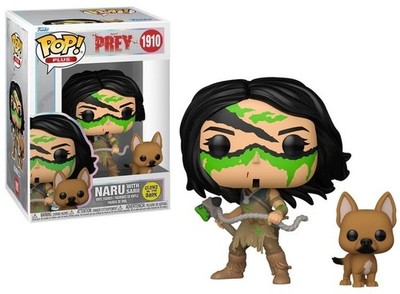 Funko Pop! Plus: Prey - Naru with Sarii - Glow in The Dark Figure #1910 #86614