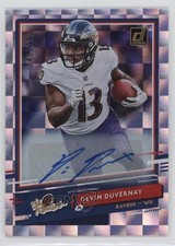 2020 Panini Donruss The Rookies Auto 249/299 Devin Duvernay #TR-DD Auto 4f5