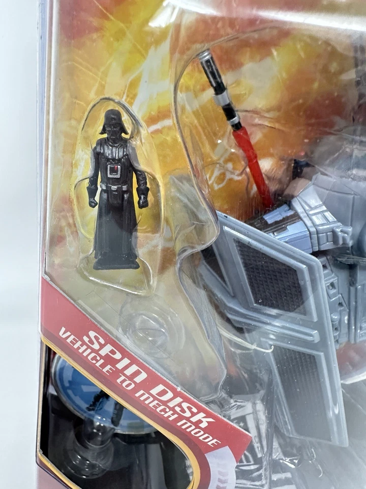 Star Wars Transformers Hasbro Darth Vader Corbata Avanzada General Grievous Lote de 2 Foto 4 de 4