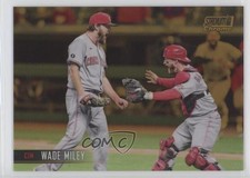 2021 Topps Stadium Club Chrome Gold Refractor 36/50 Wade Miley #383 0ow2