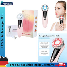 Microcurrent EMS Face Lift Device LED Facial Massager Skin Tightening