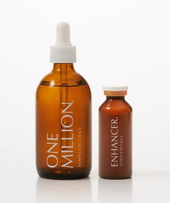 Simplyworks One Million Tone-Up Serum Duo Brightening Skin Care Set 100ml+30ml