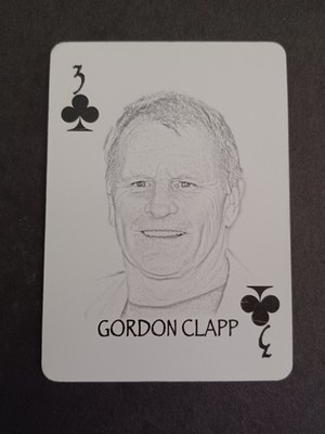Gordon Clapp Chicago Fire P.D. Med Justice Playing Card - TV Show