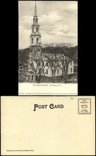 First Baptist Church Providence Rhode Island RI c1905 UDB postcard