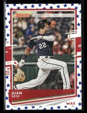 2020 Donruss #162 Juan Soto Independence Day