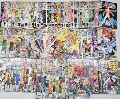 Alpha Flight Complete Run 1-130 - Nice Lot !   