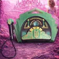 Wicked Bluetooth Sing Along Boombox Music Microphone Karaoke Movie OZ Lights
