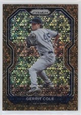 2021 Panini Prizm Bronze Donut Circle Prizm 7/40 Gerrit Cole #77 17hc