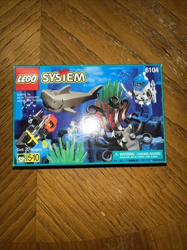 Lego Vintage Aquazone Set 6104, Aquazone Accessories Aquacessories