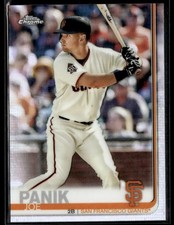 2019 Topps Chrome #14 Joe Panik Refractor Baseball Card 0603J