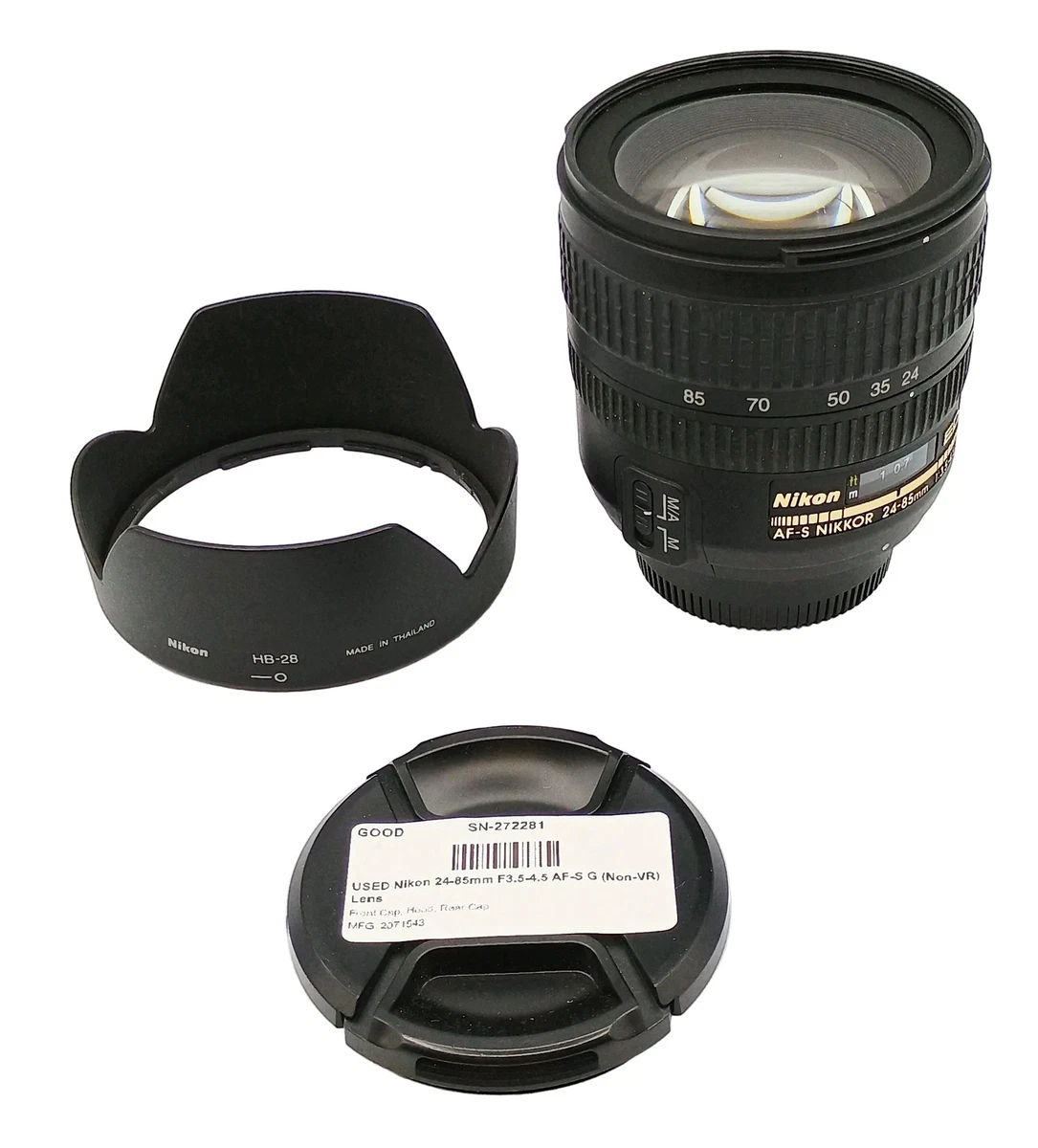 Nikon Zoom-NIKKOR 24-85mm Focal Camera Lenses for sale | eBay