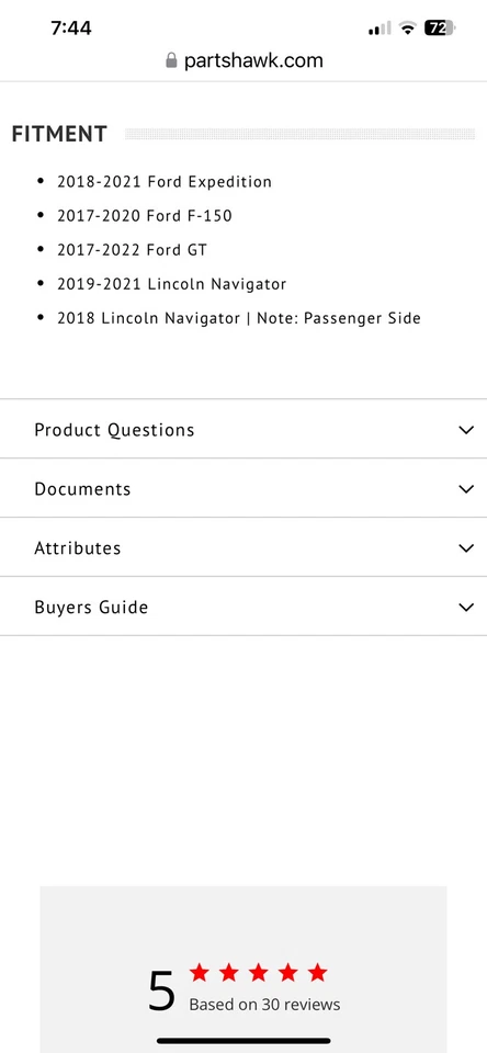 Bobina de encendido CARQUEST EBC1337 Ford F-150 2017-2020 Expedition GT Lincoln navegación Foto 3 de 3